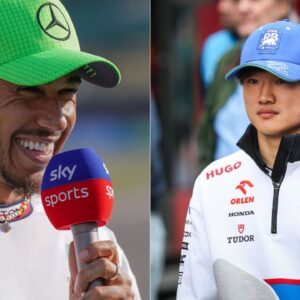 Lewis Hamilton Ends Up Having a Laugh at Yuki Tsunoda’s Expense Because of a Kid’s Scooter