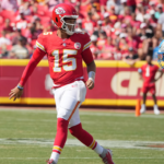 Randi Mahomes and Jason Kelce Applaud Patrick Mahomes for His Stunning Behind-The-Back Pass vs Lions