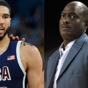 Jayson Tatum and Michael Cooper