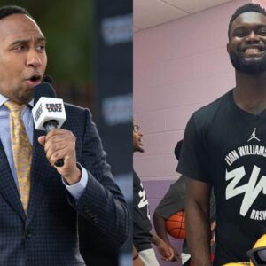 Stephen A. Smith Makes ‘Healthy Zion Williamson’ Prediction After Reacting to Camp Photos