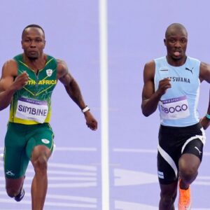“Game Recognises Game”: Track World in Awe as Akani Simbine and Letsile Tebogo Relive Paris Olympics Moment