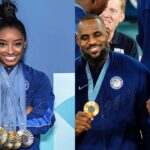 Simone Biles, LeBron James and Kevin Durant
