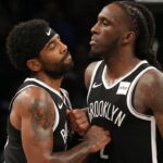 Kyrie Irving and Taurean Prince