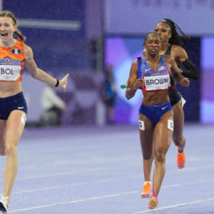 Justin Gatlin and Rodney Green Awestruck by Femke Bol’s Split in the Mixed 4x400M Relay at Paris Olympics