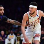 D'Angelo Russell and Devin Booker