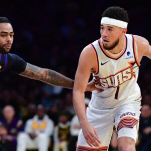 D'Angelo Russell and Devin Booker