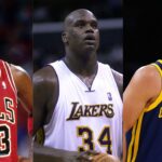 Michael Jordan, Shaquille O'Neal, Stephen Curry