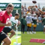 Aaron Rodgers and Jordan Love