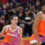 Caitlin Clark and Angel Reese