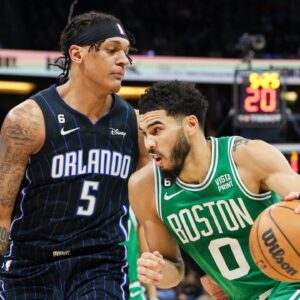 Paolo Banchero and Jayson Tatum