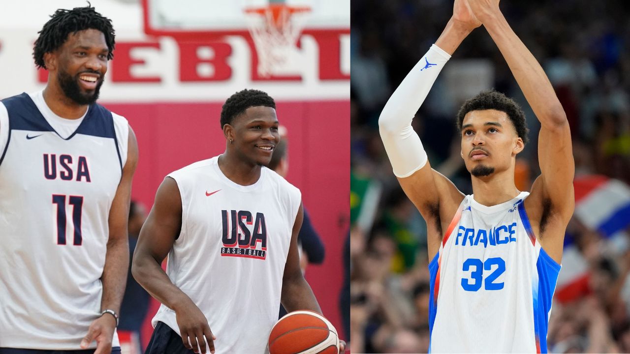 Anthony Edwards Defends Joel Embiid's Decision to Play for USA by Reminding French Fans of Victor Wembanyama and Rudy Gobert