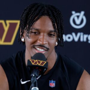 Kliff Kingsbury Lauds Rookie Jayden Daniels’ Energy To Trash Talk Bobby Wagner and Other Veterans