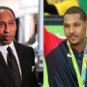 Stephen A. Smith and Carmelo Anthony
