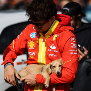 Charles Leclerc Reveals His Dog’s Celebrity Status Is on a “Whole New Level”