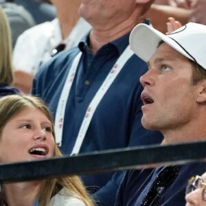 6′2″ Tom Brady Looks “Small” to Daughter Vivian When Meeting Anthony Davis in Paris