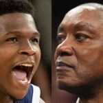 Anthony Edwards and Isiah Thomas