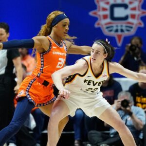 Caitlin Clark Getting Poked In The Eye By Dijonai Carrington’s Nails Has Jason Whitlock Raising Questions