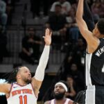 Jalen Brunson and Victor Wembanyama