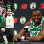 Kevin Garnett Marvels Over Jaylen Brown's Personal Shoe Brand