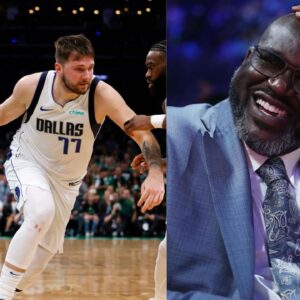 Shaquille O’Neal Delivers Passionate Tutorial of Shooting Motion Dubbed ‘The Luka Doncic’