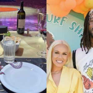 Derrick Rose and Alaina Anderson