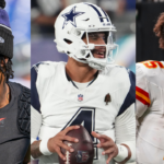 Patrick Mahomes, Lamar Jackson and Dak Prescott