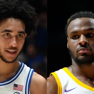 Jared McCain and Bronny James