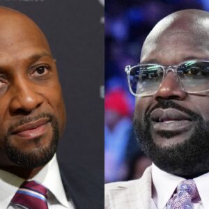 Alonzo Mourning and Shaquille O'Neal