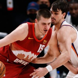Nikola Jokic and Dario Saric