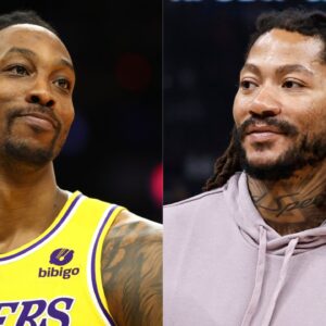 Dwight Howard and Derrick Rose