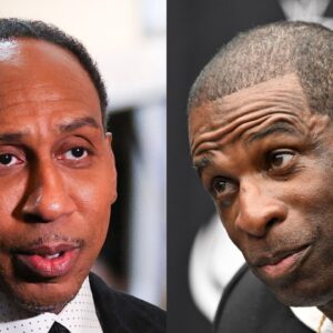 Stephen A. Smith and Deion Sanders