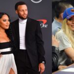 Steph Curry and Ayesha's Adorable Family Picture Has Lindsay Lohan Going Gaga