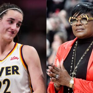 Caitlin Clark and Sheryl Swoopes