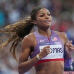 "In Case You're Wondering How Fast You'd Be": Gabby Thomas Weighs In on Video of Average Joe Running Alongside Athlos Athletes