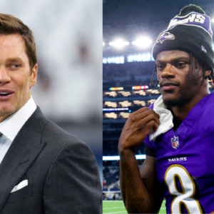 Tom Brady and Lamar Jackson