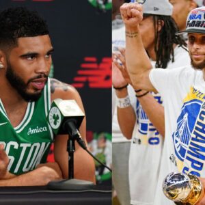 “Steph Curry Got 4 Rings & He Only Has 1”: Jayson Tatum Reflects on Questions Surrounding 2024 Finals MVP