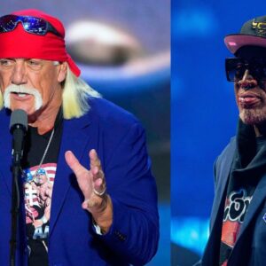 Hulk Hogan Sent Dennis Rodman A Private Plane To 'Force' Him Into A WWE Event During The Finals