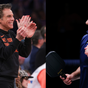 Ben Stiller and Andy Roddick