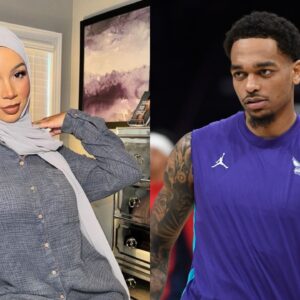 Brittany Renner and PJ Washington