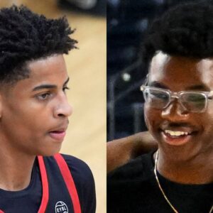 Kiyan Anthony and Bryce James