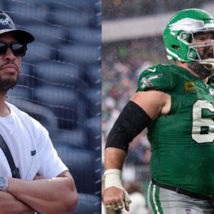Jalen Brunson Repping Philadelphia Eagles Alongside Jason Kelce is “A Painful Image” for Knicks Fans