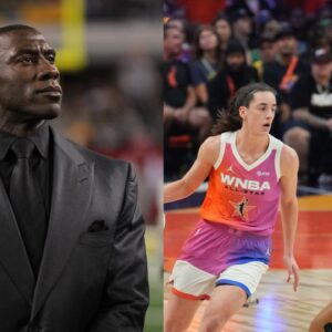 Shannon Sharpe, Caitlin Clark and Angel Reese