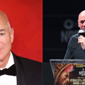 Jeff Bezos, Chris Brown Join Dana White’s Star-Studded Guest List at UFC 306 in The Las Vegas Sphere