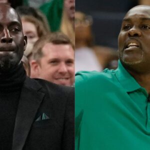 Kevin Garnett and Gary Payton
