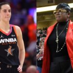 Caitlin Clark and Sheryl Swoopes