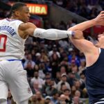 Russell Westbrook and Nikola Jokic