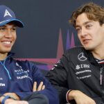 George Russell Roasts Alex Albon for His Hair and Bad Fashion Choices
