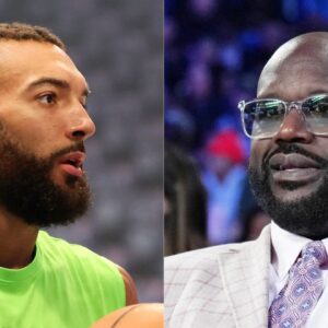 Rudy Gobert and Shaquille O'Neal