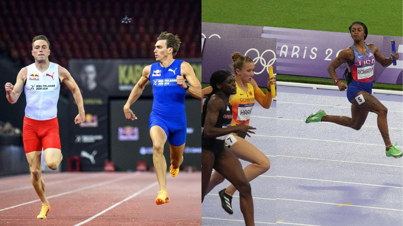 Sha’Carri Richardson and Track World React to Mondo Duplantis Replicating Her Iconic Stare Down From Paris Olympics
