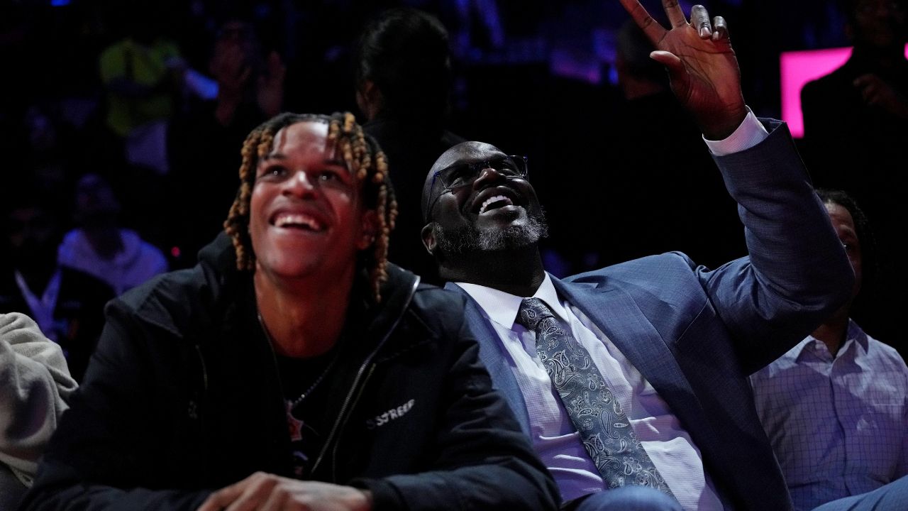 Shareef O'Neal Shows Off His Father Shaq's Surprisingly Smooth Dribbling Skills